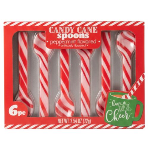 CUCHARITAS DE CARAMELO NAVIDAD 25HF 6UND