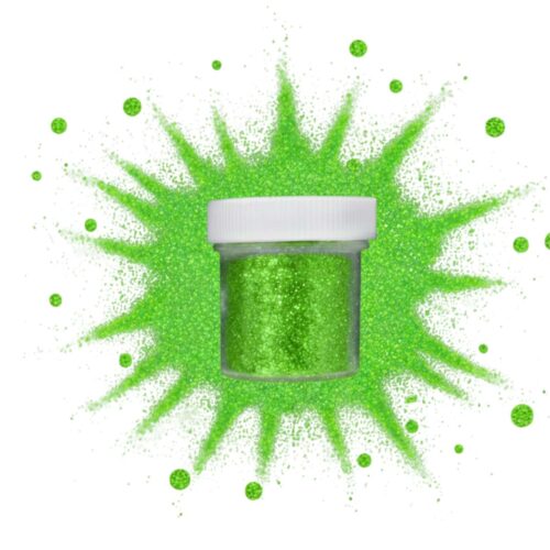 ESCARCHA VERDE NEON POTE 5GR	NACIONAL