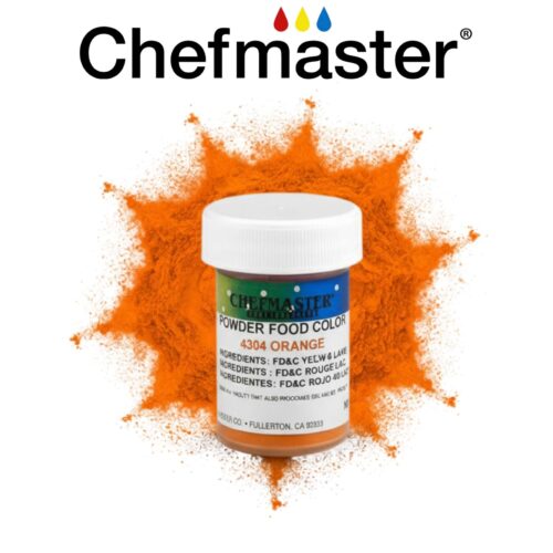 ORANGE COLORANTE EN POLVO PARA CHOCOLATE 3GR CHEFMASTER