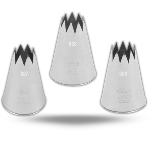 BOQUILLA 827 / 828 / 829 DE ACERO ATECO