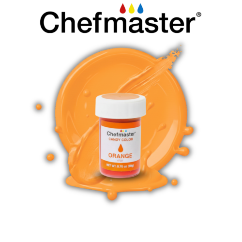 ORANGE COLORANTE EN GEL 20G PARA CHOCOLATE CHEFMASTER