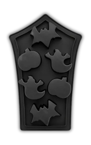 MOLDE DE SILICON HALLOWEEN 6 CAVIDADES WILTON
