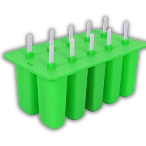 KIT COMPLETO PALETAS 10 CAVIDADES VERDE DE SILICON