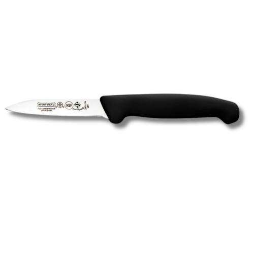 CUCHILLO PUNTILLA MANGO NEGRO 4" MUNDIAL