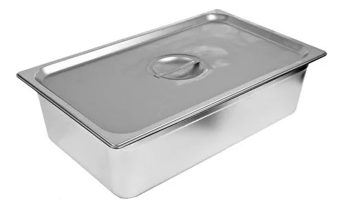 BANDEJA 1/1 ACERO INOXIDABLE 52.5X32.5X10CM