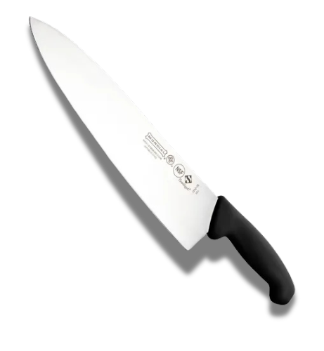 CUCHILLO COCINERO MANGO NEGRO 12" MUNDIAL